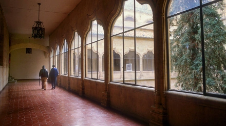 FHC3B5 FHC3B5 Cloister of Escuelas Mayores or University building,Salamanca,Spain