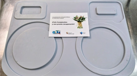 El Hospital El Bierzo (León) sorprende a sus pacientes con un regalo el día de su cumpleaños