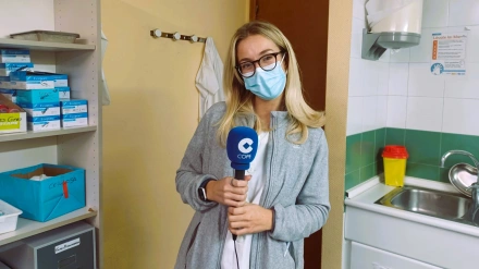 Carlota Martín, coordinadora de Enfermería del centro de salud de Pumarín (Oviedo)