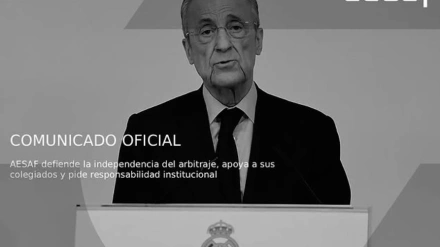 La Asociación Española de Árbitros/as de Fútbol contesta a Florentino Pérez