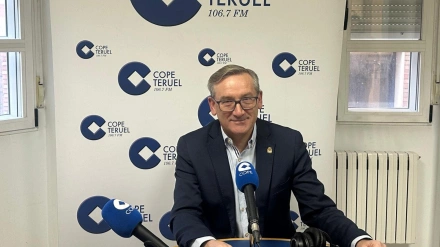 Joaquín Juste, presidente de la Diputación de Teruel
