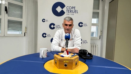 Vicente Parras, entrenador del CD Teruel