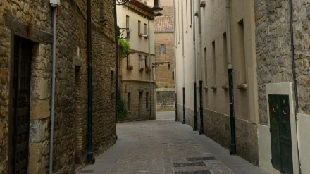 Imagen de archivo de una calle de Pamplona