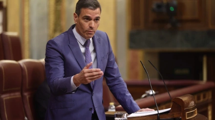 El presidente del Gobierno, Pedro Sánchez