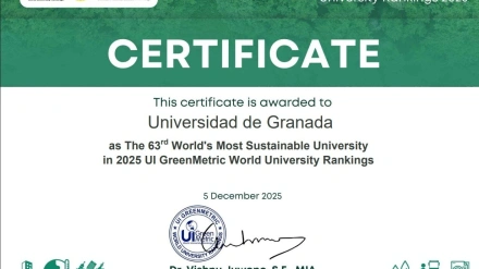 CERTIFICADO GREENMETRIC 2025