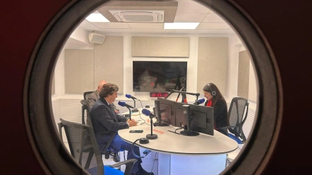 Imagen de la entrevista a Martín Fernández Prado en COPE