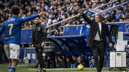 Almada en su estreno en el Tartiere