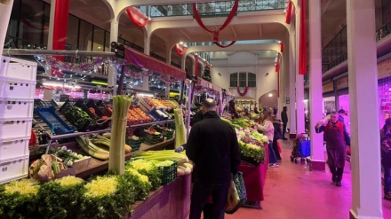 Mercado tradicional en Logroño