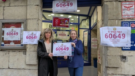 La Lotería de Navidad reparte suerte en Cantabria con dos quintos premios