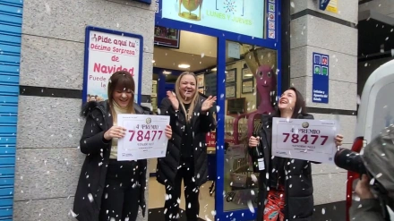 Celebración en la calle Trinas 14 de Burgos