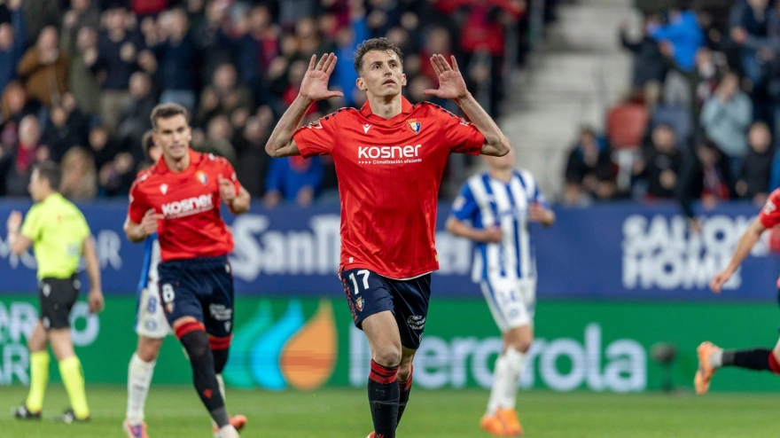 Budimir está haciendo historia en Osasuna