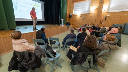Foto de un curso de usuarios celebrado en San Sadurniño