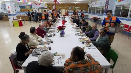 cena navidad comedor social