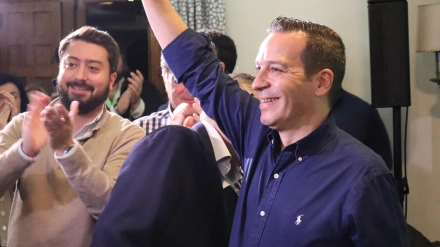 El candidato de VOX a la Junta de Extremadura, Óscar Fernández Calle