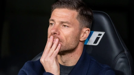 XABI ALONSO, entrenador del Real Madrid CF, durante el partido de LaLiga EA Sports 2025/26 entre el REAL MADRID C.F. y el SEVILLA FUTBOL CLUB, disputado en el Estadio Santiago Bernabéu