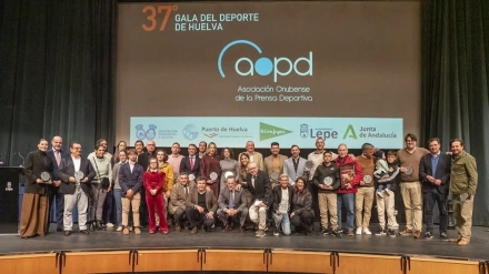 Galardonados en la 37ª Gala del Deporte de Huelva