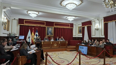 Último pleno del año celebrado en el concello de Ferrol