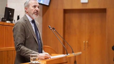El presidente del Gobierno de Aragón, Jorge Azcón