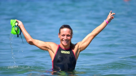 Almudena Quereda, nadadora