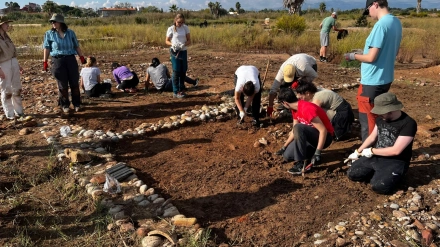 Excavación en el Palau