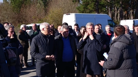 O presidente Alfonso Rueda anunciou o final da autovía Lugo-Monforte