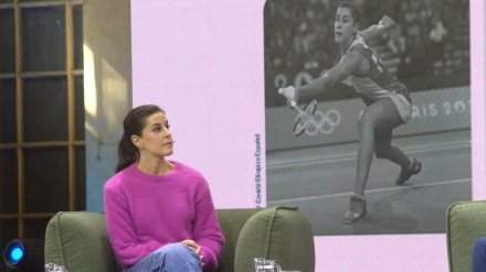 Carolina Martín durante los Premios Princesa de Asturias