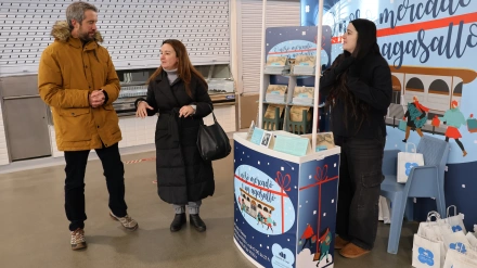 O Tenente de Alcalde e a concelleira de Participación e Servizos