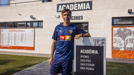 Fernando Martín era el entrenador del filial del Valencia Femenino.