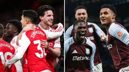Arsenal y Aston Villa
