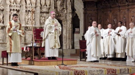 el Obispo de Huesca presidió la ceremonia