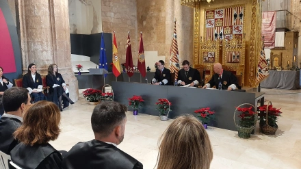 Acto en lorca para la tercera fase de implantación de los tribunales de instancia