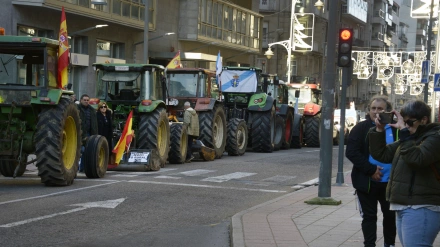 Tractorada en Ourense
