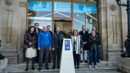 Grandes datos del Camino Portugués por la costa. FOTO: XUNTA