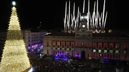 Campanadas en la Puerta del Sol