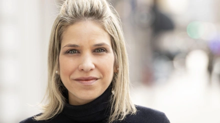 2GJDD24  STOCKHOLM 20200220Karina Sainz Borgo, author writer born in Venezuela now living in Spain. Picture taken February 20, 2020.Photo: Henrik Montgomery / TT kod 10060