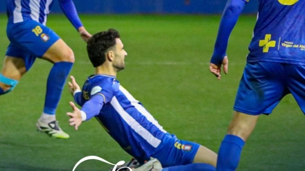 El CF Lorca Deportiva se impuso 1-0 al filial del Almería con un gol del lorquino Sergi