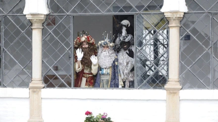 Los tres Reyes Magos en Córdoba.