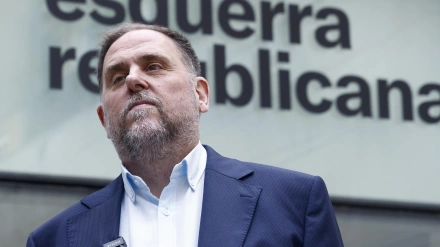 El presidente de Esquerra Republicana de Catalunya (ERC), Oriol Junqueras