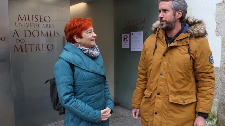 Maite Ferreiro y Rubén Arroxo