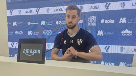 Imagen de Pulido hoy en sala de prensa