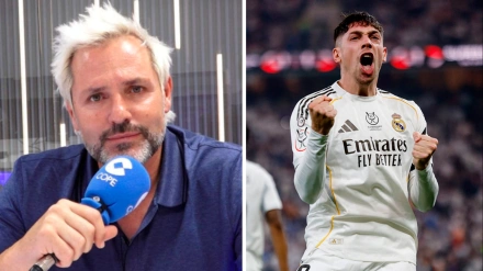 Santi Cañizares analiza el golazo de falta de Fede Valverde al Atlético de Madrid