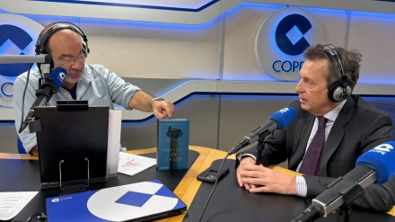 Ángel Expósito y el abogado Javier Cremades