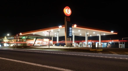 Gasolinera Galp en Santiago de Compostela