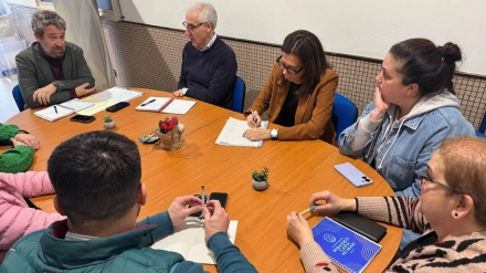 Reunión de diputados del Partido Popular con representantes de Acisa Ribadeo