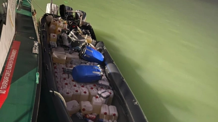 Narcolancha interceptada por la Guardia Civil de Cádiz