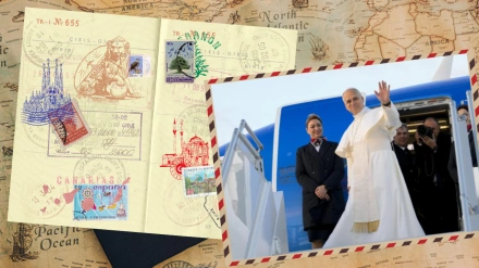 León XIV empieza a llenar de sellos su "pasaporte"