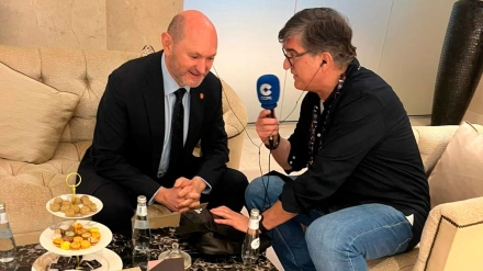 Rafael Louzán, en Tiempo de Juego