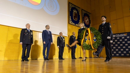Acto de la Policía Nacional