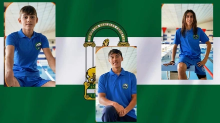 Jugadores del Club Natación Huelva convocados