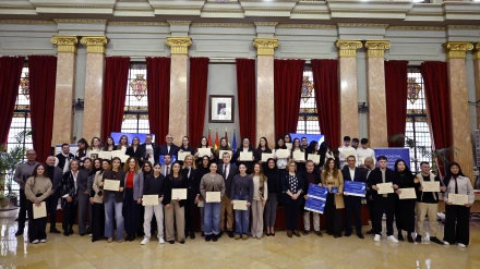 Ganadores del concurso Emprende Joven de Murcia